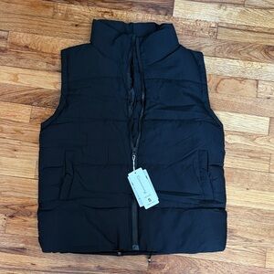 Black Puffer Vest